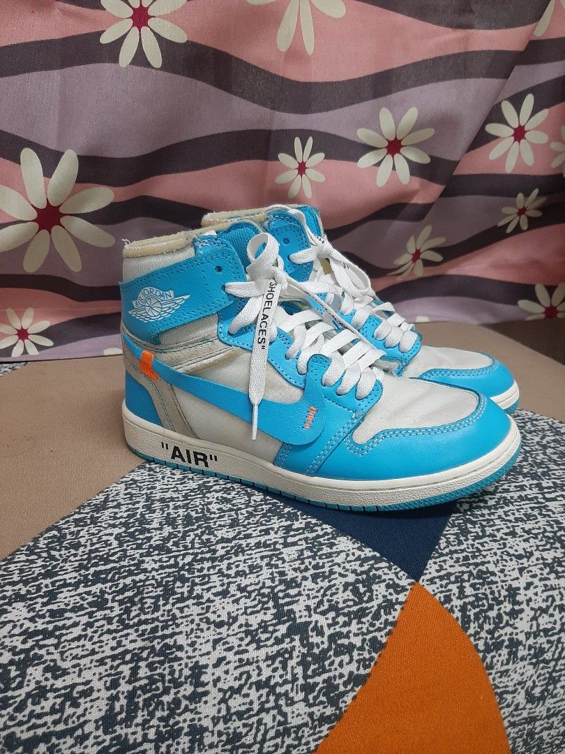 Nike x off white air jordan 1 blue sales