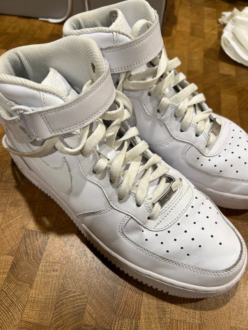 Nike af1 hotsell mid white