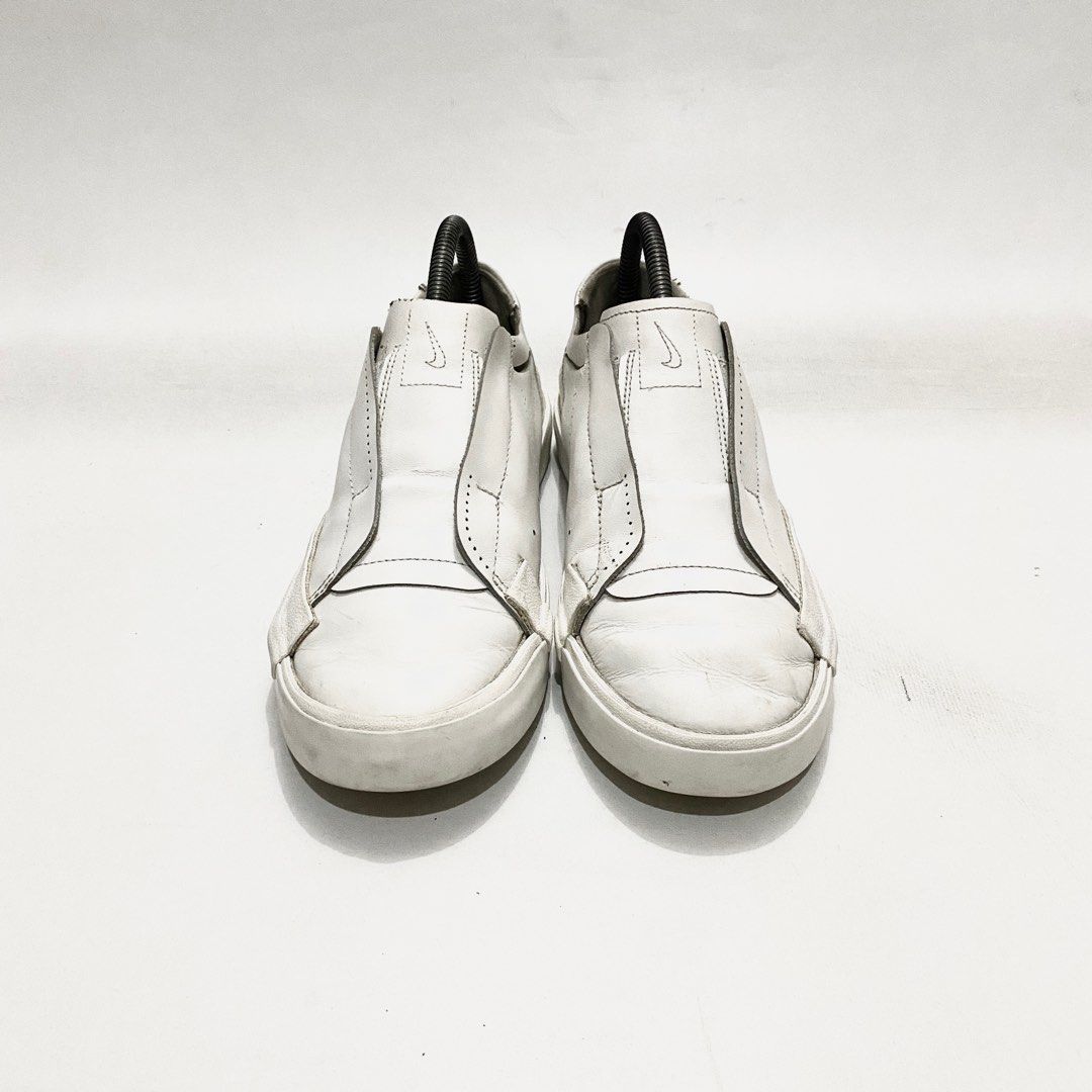 Nike Blazer Kickdown Slip on Triple White on Carousell