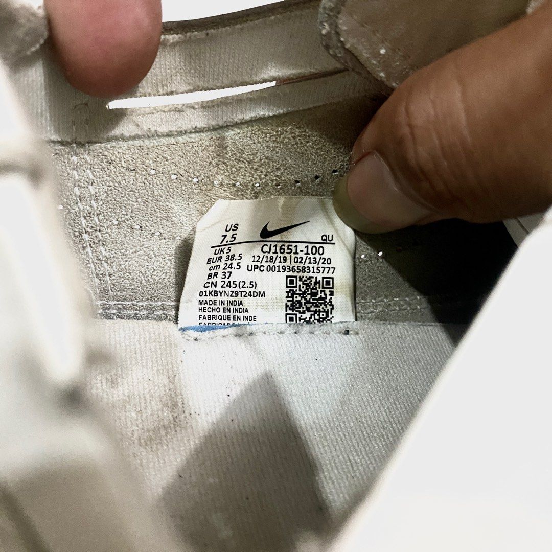 Nike Blazer Kickdown Slip on Triple White on Carousell