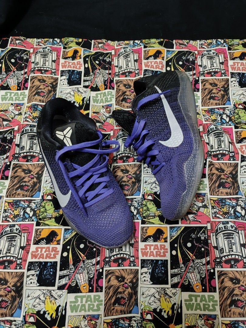 Nike Kobe 11 Elite Low Eulogy Hyper Grape, Men's Fashion, Footwear