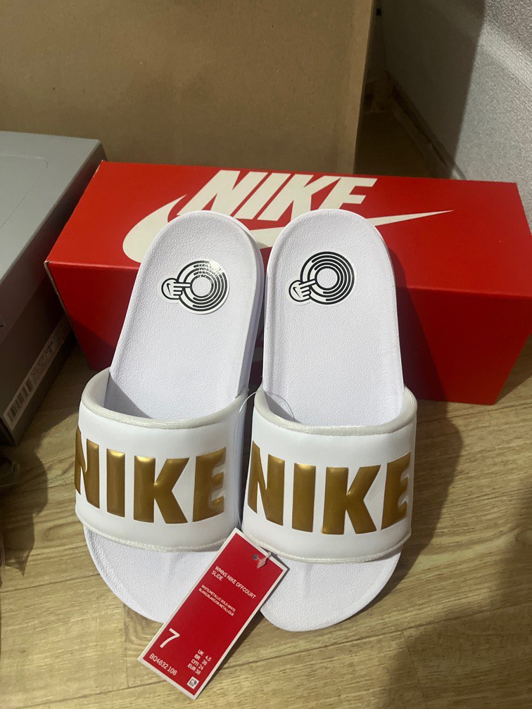 Nike off court slides womens on Carousell