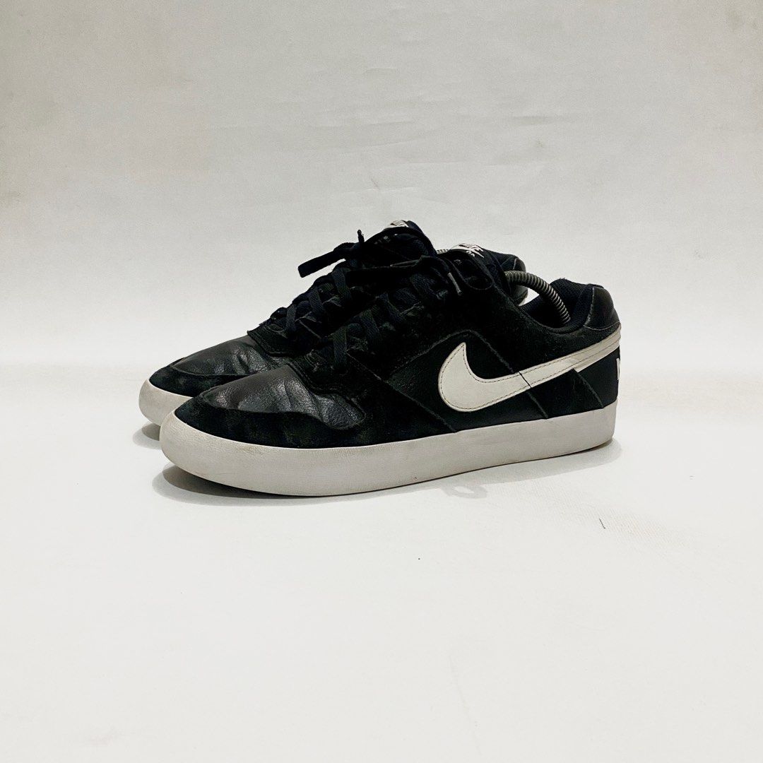 Nike SB Delta Force Vulc Black White, Fesyen Pria, Sepatu , Sneakers di  Carousell