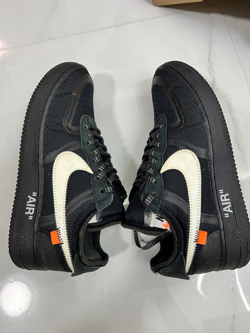 Air force 1 black cone sale