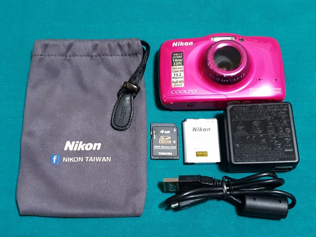 Nikon COOLPIX S32 數位相機 防水麵包機