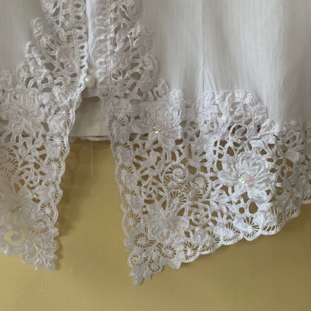 [no nego pls] Set Kebaya Putih Carte Blanche on Carousell