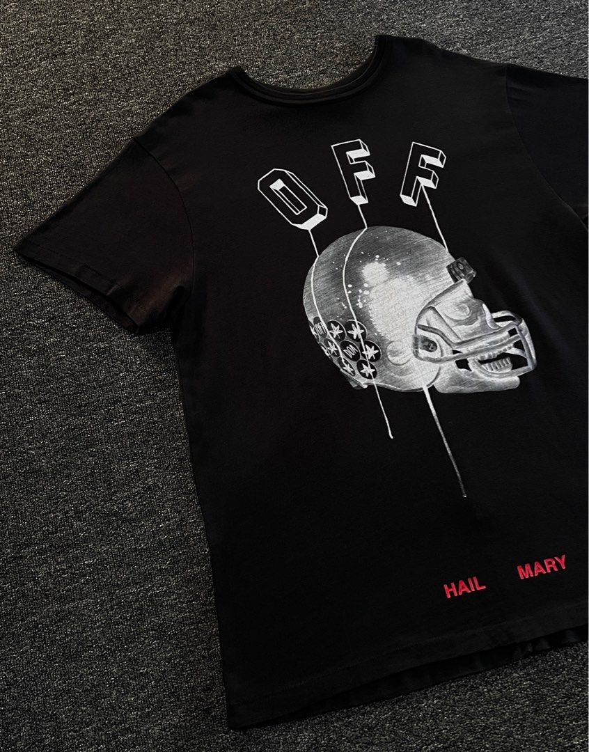 Off white online hail mary tee