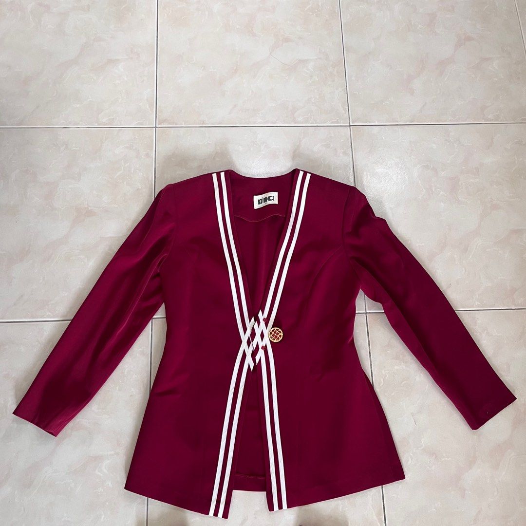 Red jacket dress outlet