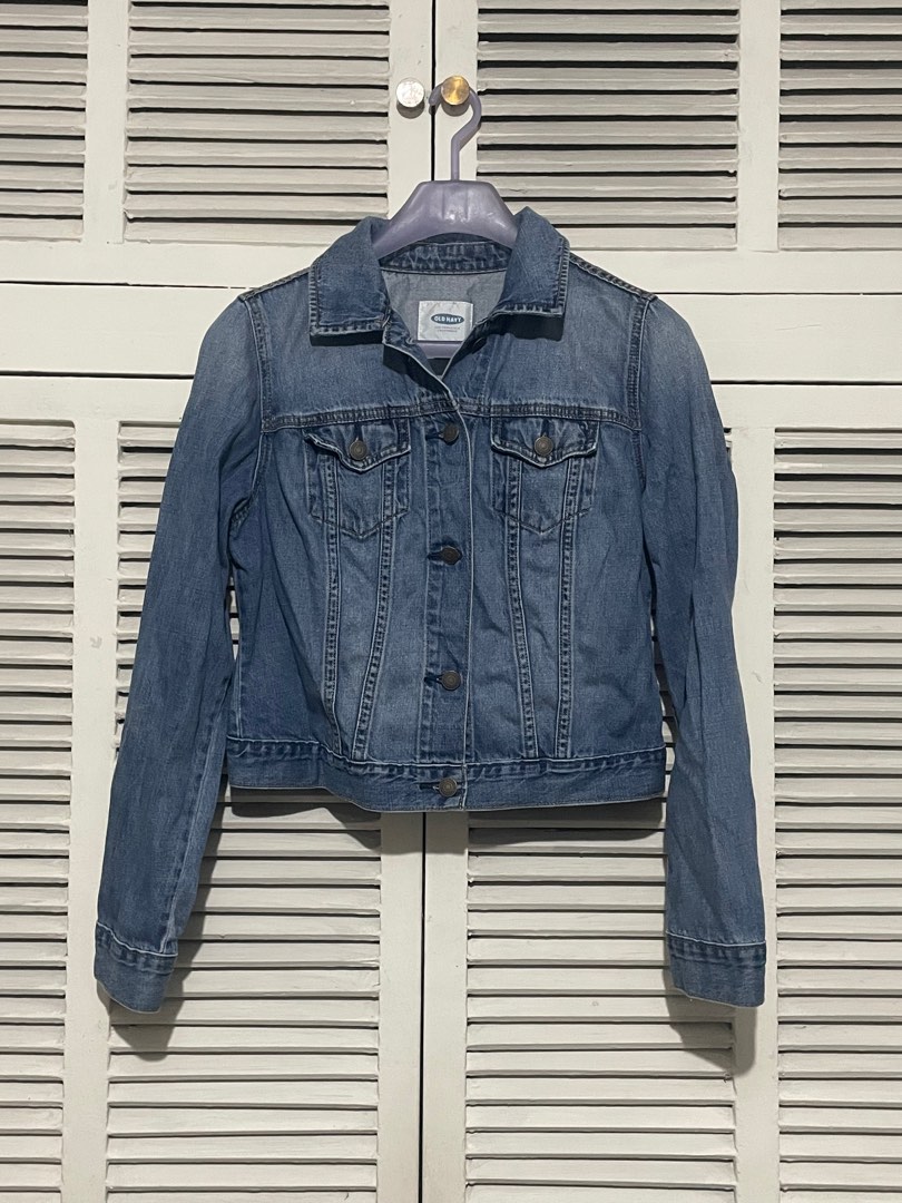 Old Navy Thin Denim Jacket Women s Fashion Coats Jackets and