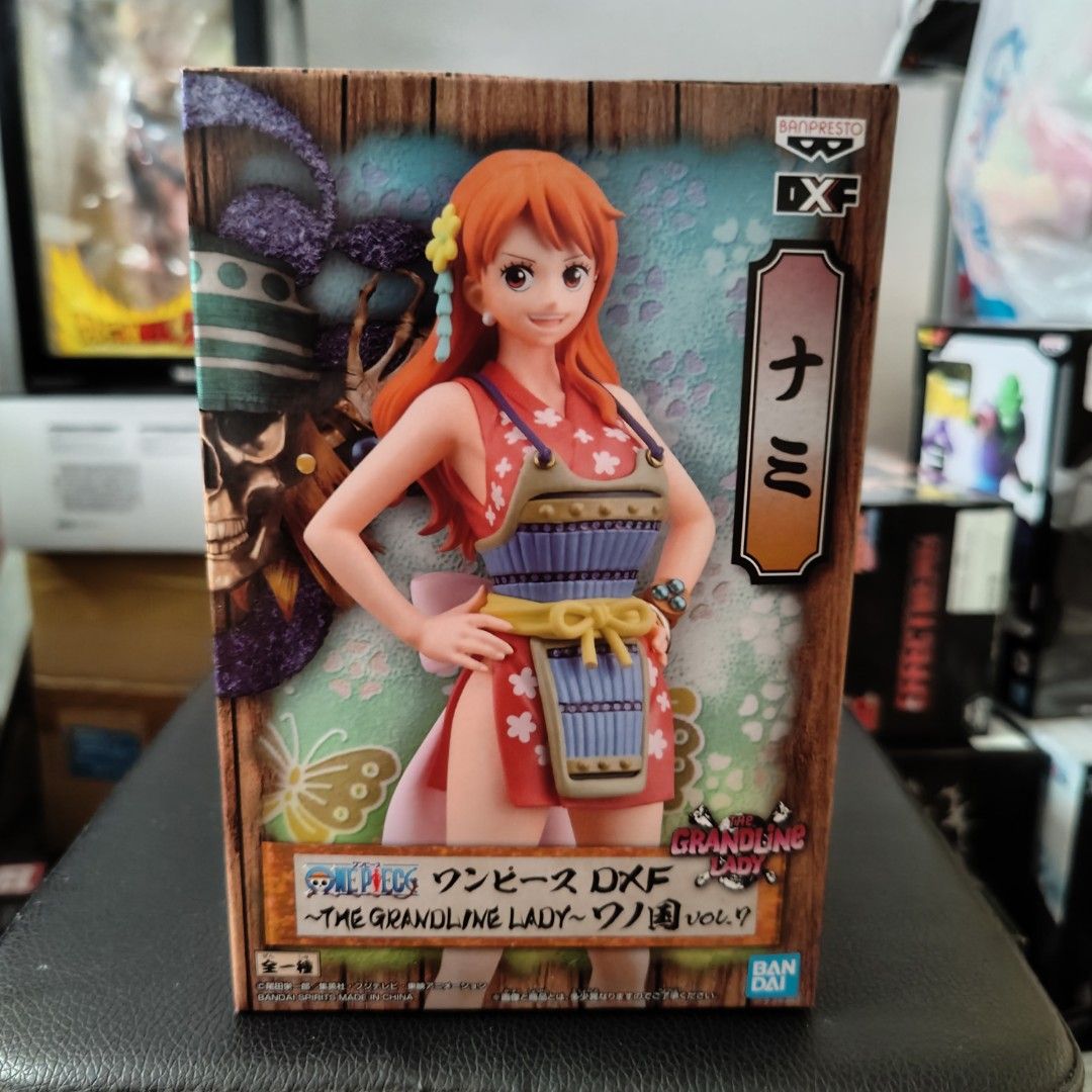 One Piece Nami The Grandline Lady Wanokuni Vol. 8 DXF Statue