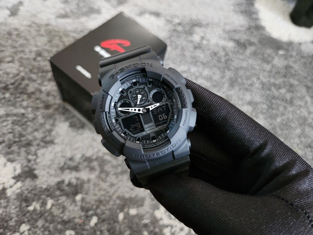 G shock original ga 100 best sale