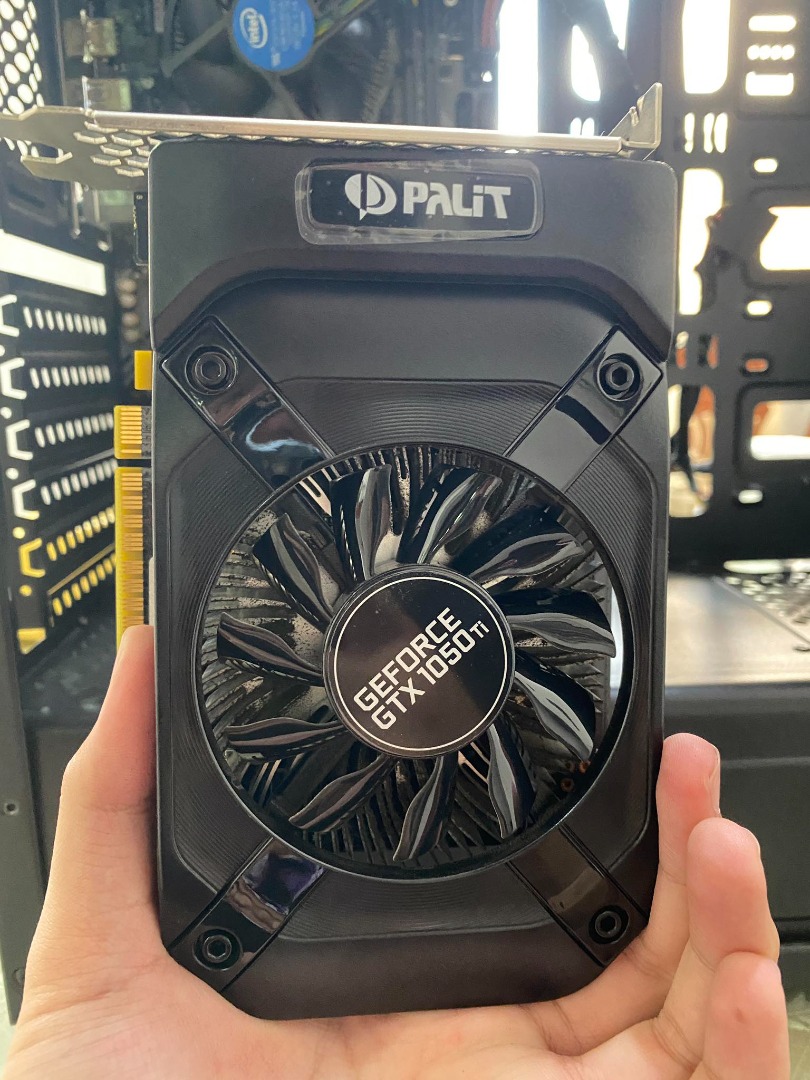 PALIT GTX 1050 Ti StormX 4GB, Computers & Tech, Parts & Accessories ...