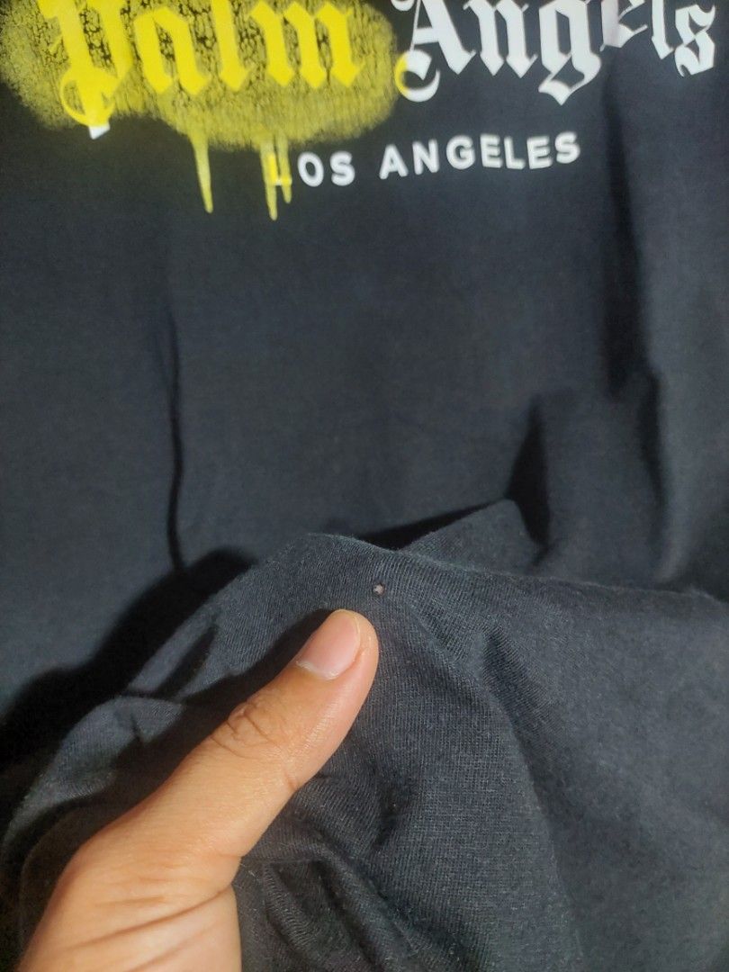 Palm Angels Los Angeles sprayed logo shirt - Dalatshirt