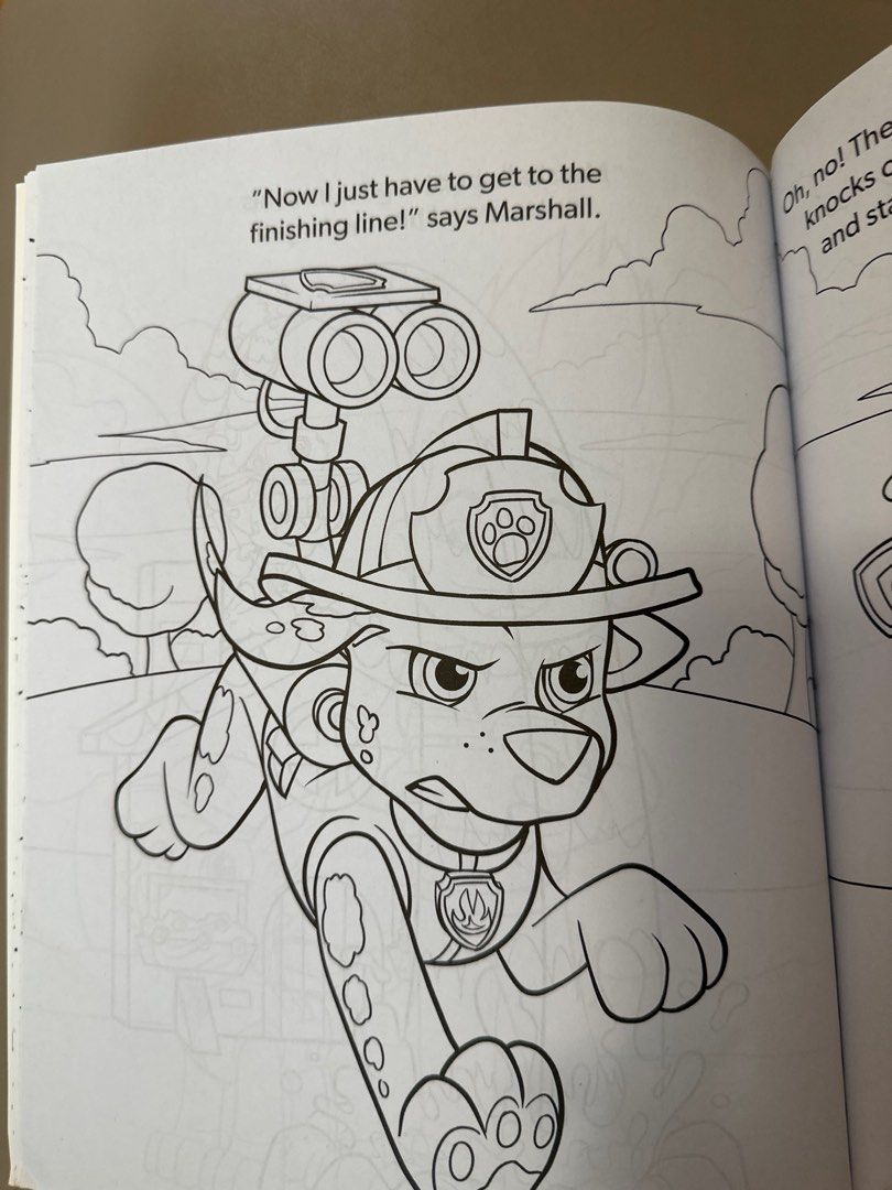 Paw Patrol Colouring Book, 兒童＆孕婦用品, 嬰兒玩具 - Carousell