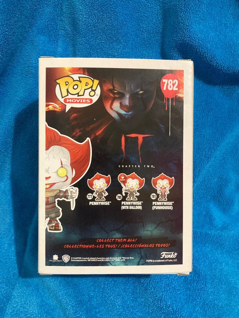 Pennywise with blade Funko Pop Hobbies Toys Toys Games on