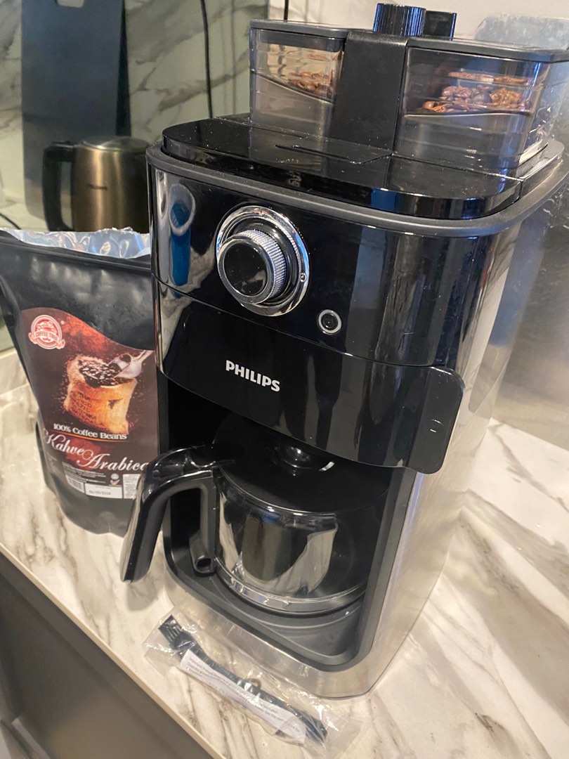 Philips Grind & Brew Coffee Maker Machine Hd7762 under warranty, TV