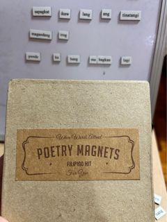 Poetry Magnets (Filipino Kit)