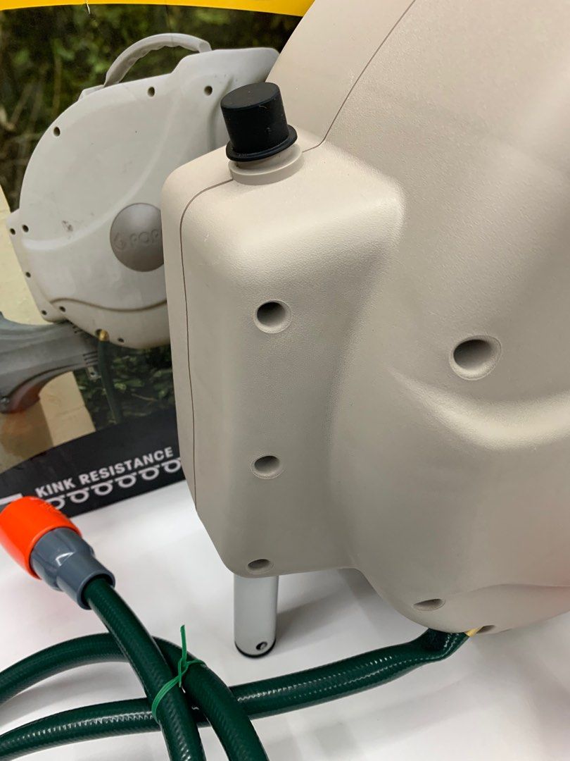 Pope 20m Auto Wind Hose Reel (No Wall Mount), Retractable Hose, Furniture & Home Living