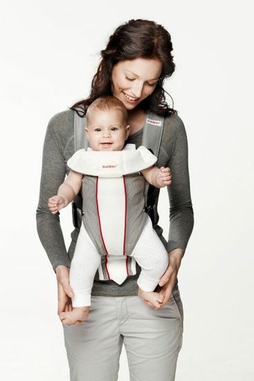 Babybjorn hotsell white mesh