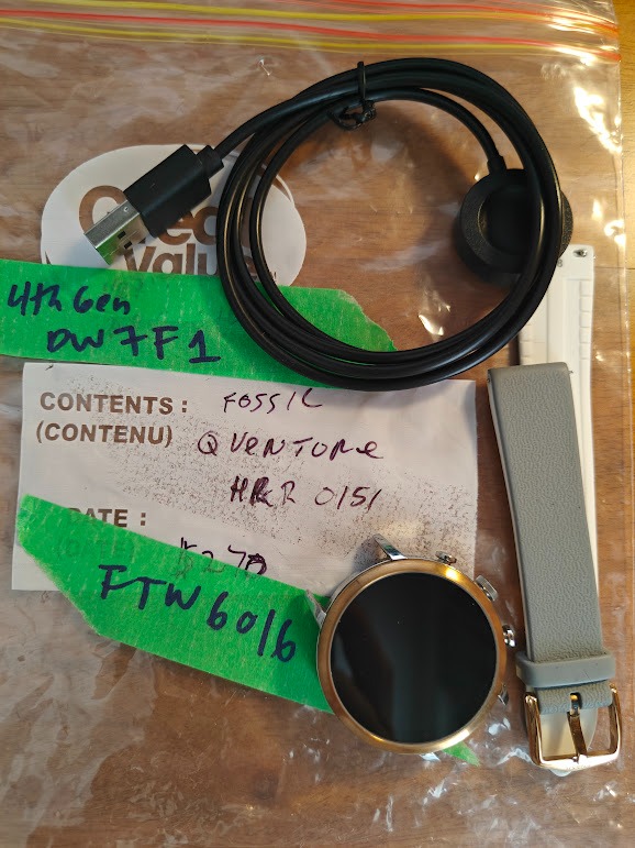 Fossil q venture gen 4 ftw6016 2025