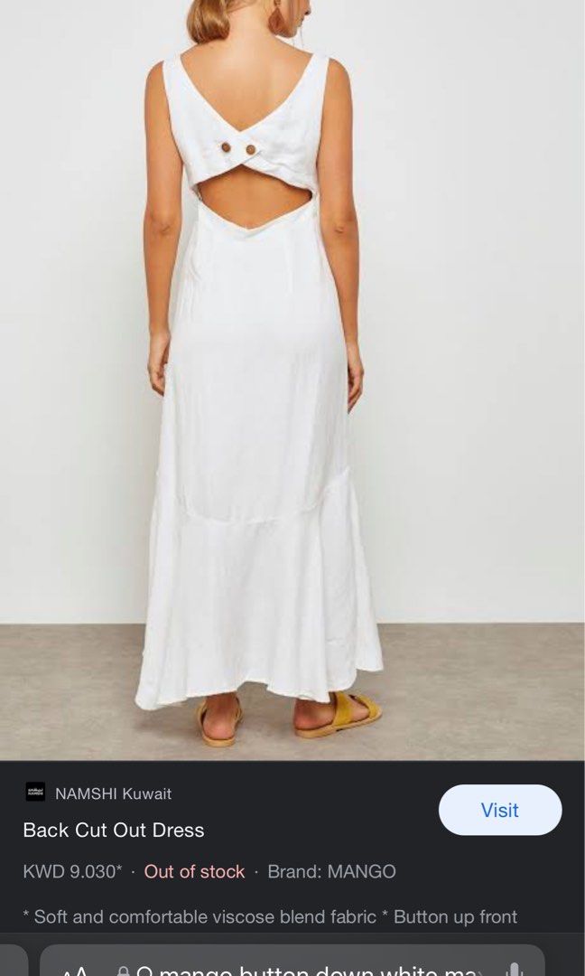 Namshi best sale white dress
