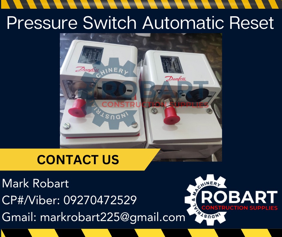 Pressure Switch Auto Reset, Commercial & Industrial, Construction Tools