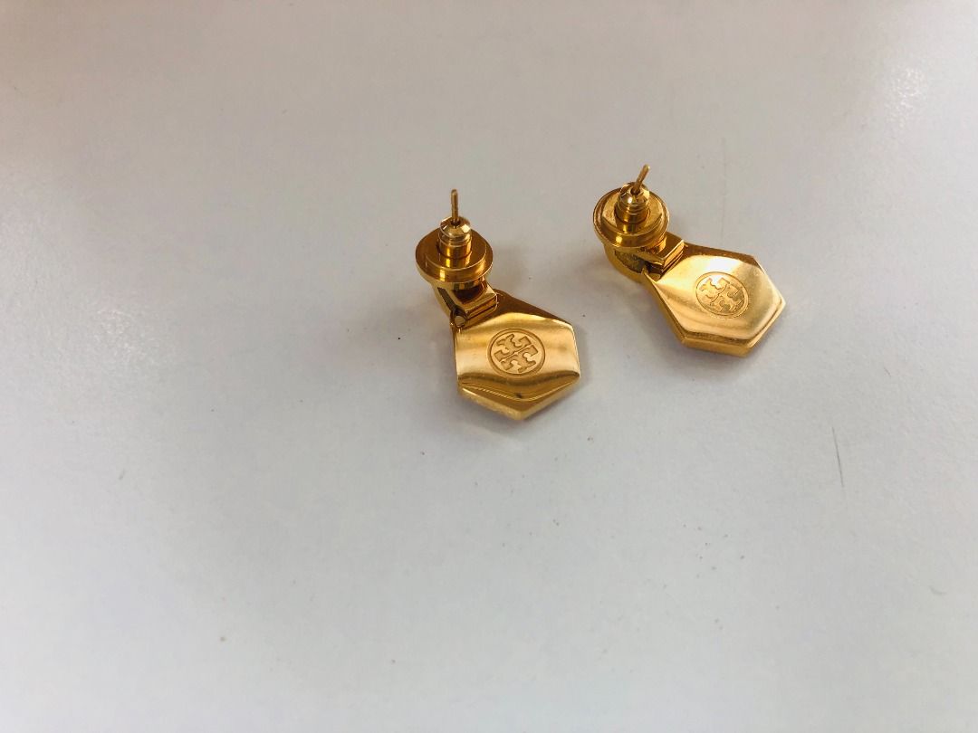 Tory burch mother of pearl earrings shop