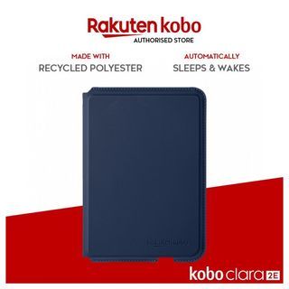 Rakuten Kobo Clara 2E eReader Basic SleepCover - Ocean Blue