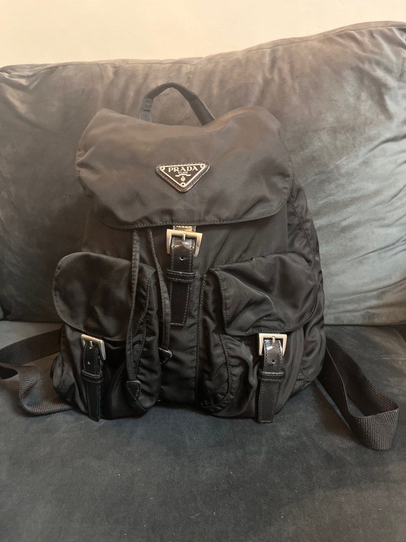 Prada discount backpack sale