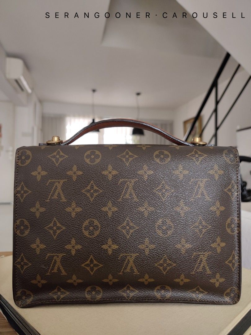 Authentic Vintage Louis Vuitton Monceau, Luxury, Bags & Wallets on Carousell