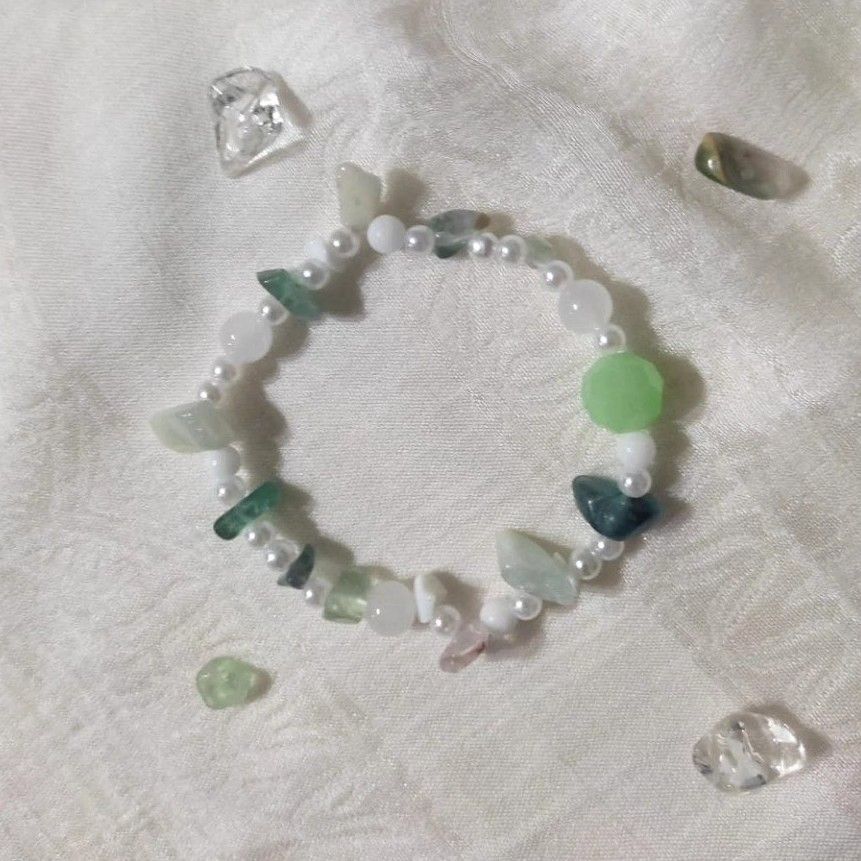 Real crystal stone bracelets Women s Fashion Jewelry