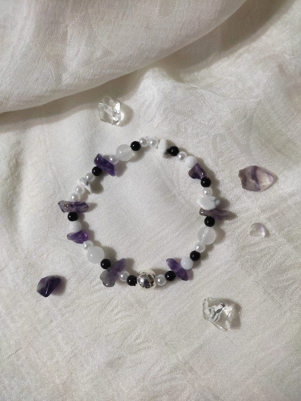 Real crystal stone bracelets Women s Fashion Jewelry