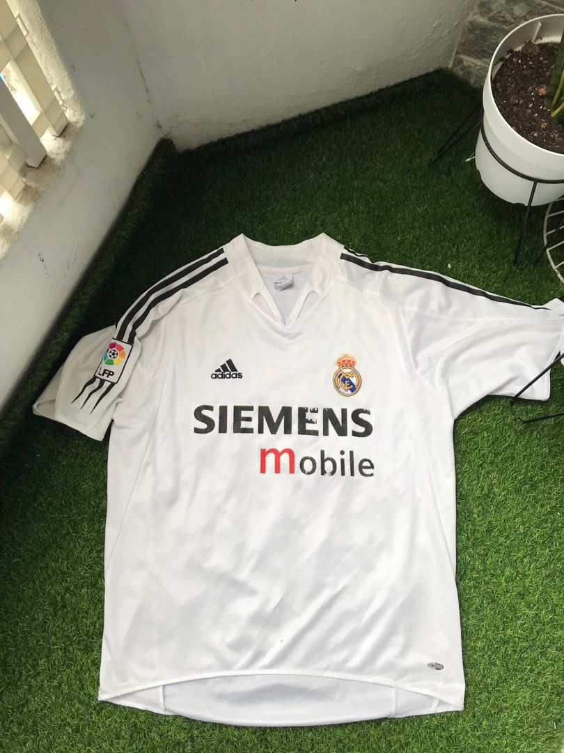 Real madrid siemens mobile jersey discount
