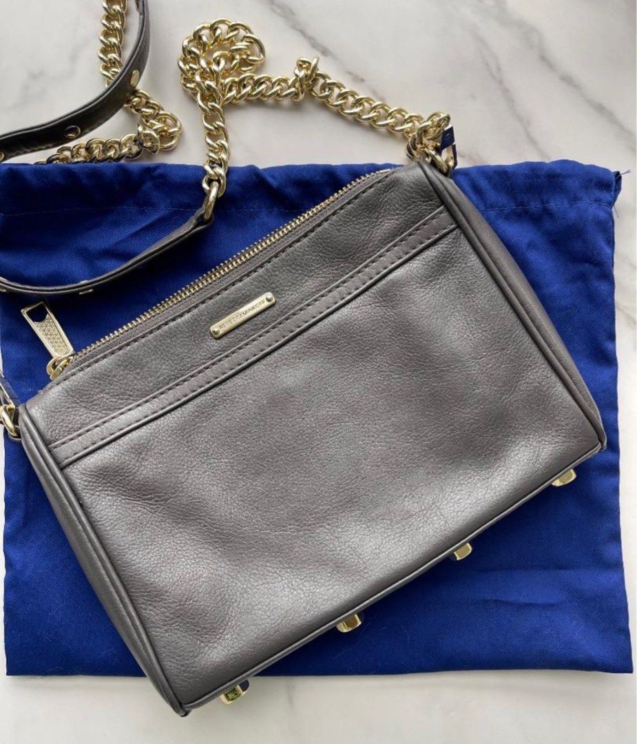Rebecca minkoff top mini mac grey