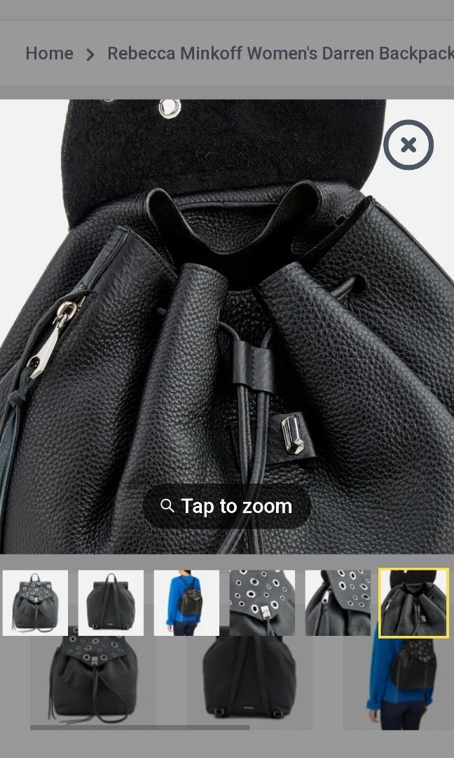Rebecca minkoff cheap drawstring bag