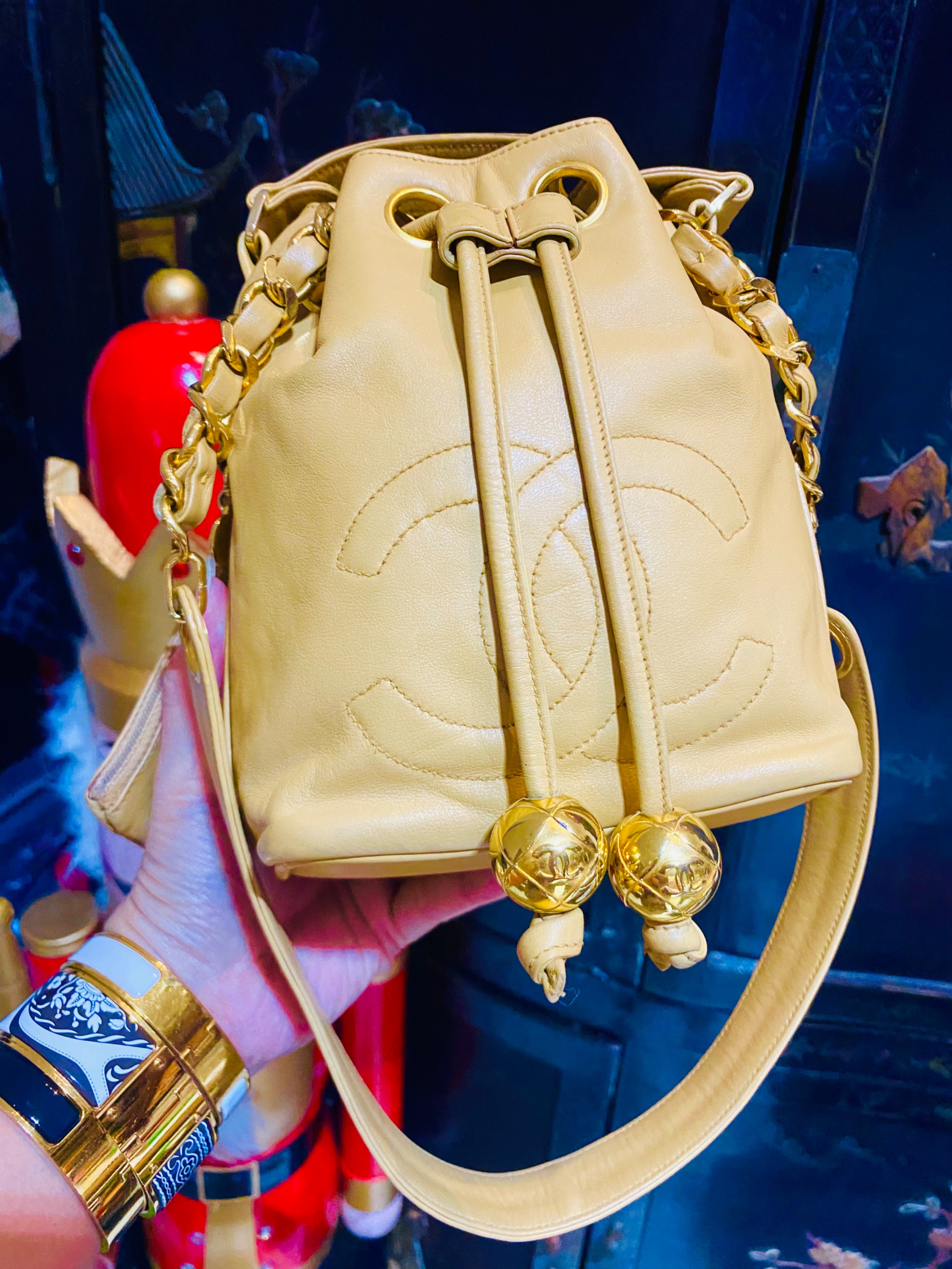 Chanel bag bucket top