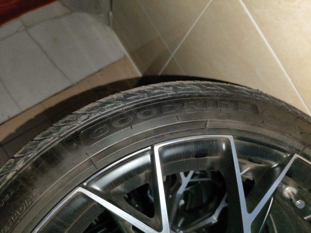 Rim 15 pcd 100 siap tayar baru saiz 165 50 15, Auto Accessories on 