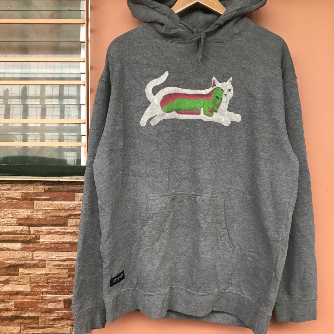 Rip n Dip Cat Alien Hoodie Men s Fashion Tops Sets Hoodies on