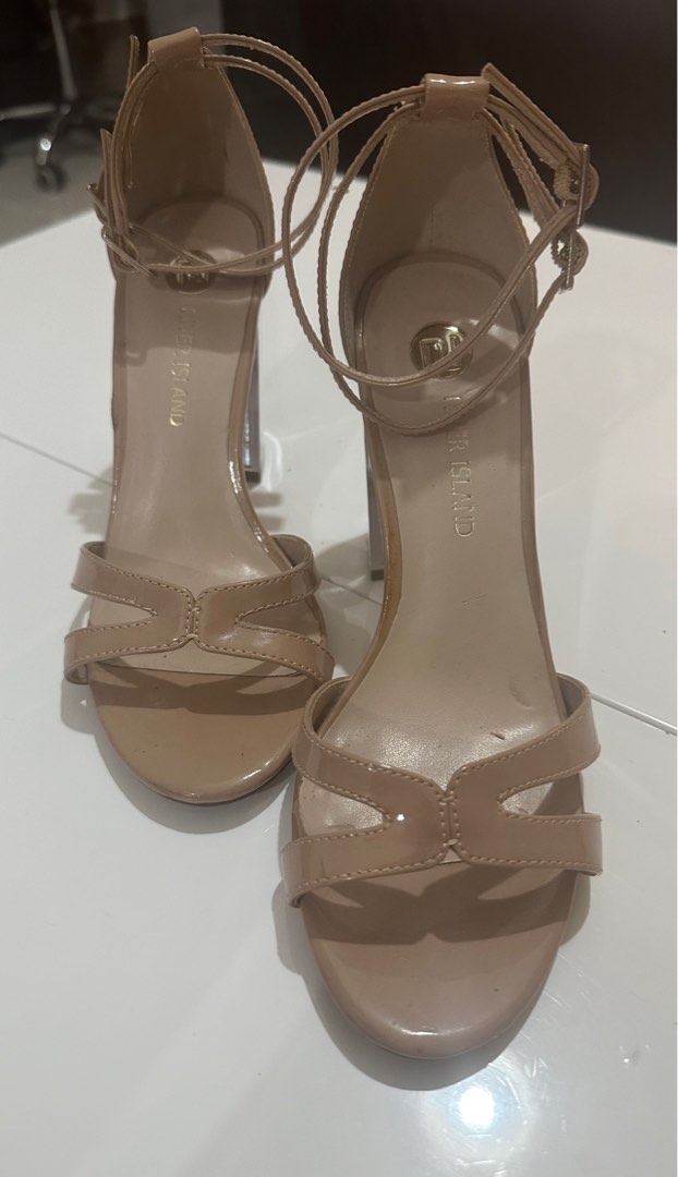 River Island clear Heels