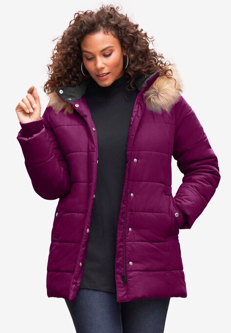 Roamans discount fur coats