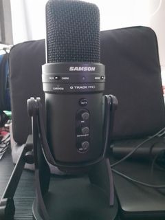 Samson G-track pro condenser microphone