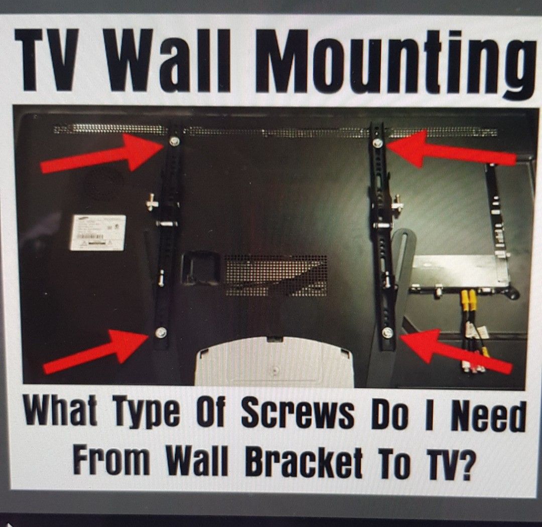 Samsung Crystal UHD 50" CU7000 wall mount screws, TV & Home Appliances, TV & Entertainment, TV