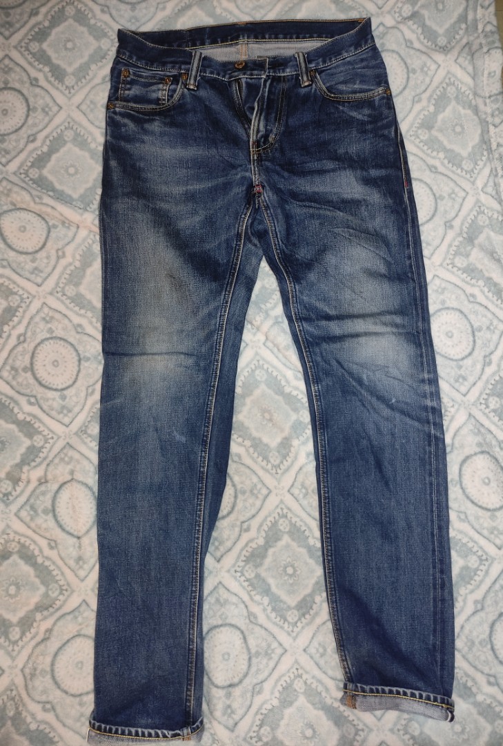 SAUCE ZHAN SELVEDGE JEANS, Men's Fashion, Bottoms, Jeans on Carousell