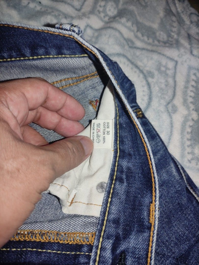 SAUCE ZHAN SELVEDGE JEANS, Men's Fashion, Bottoms, Jeans on Carousell