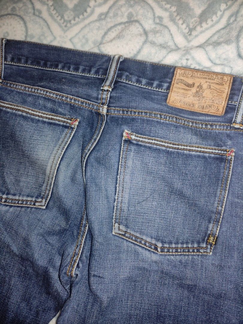 SAUCE ZHAN SELVEDGE JEANS, Men's Fashion, Bottoms, Jeans on Carousell