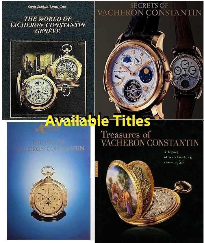 Vacheron constantin book best sale