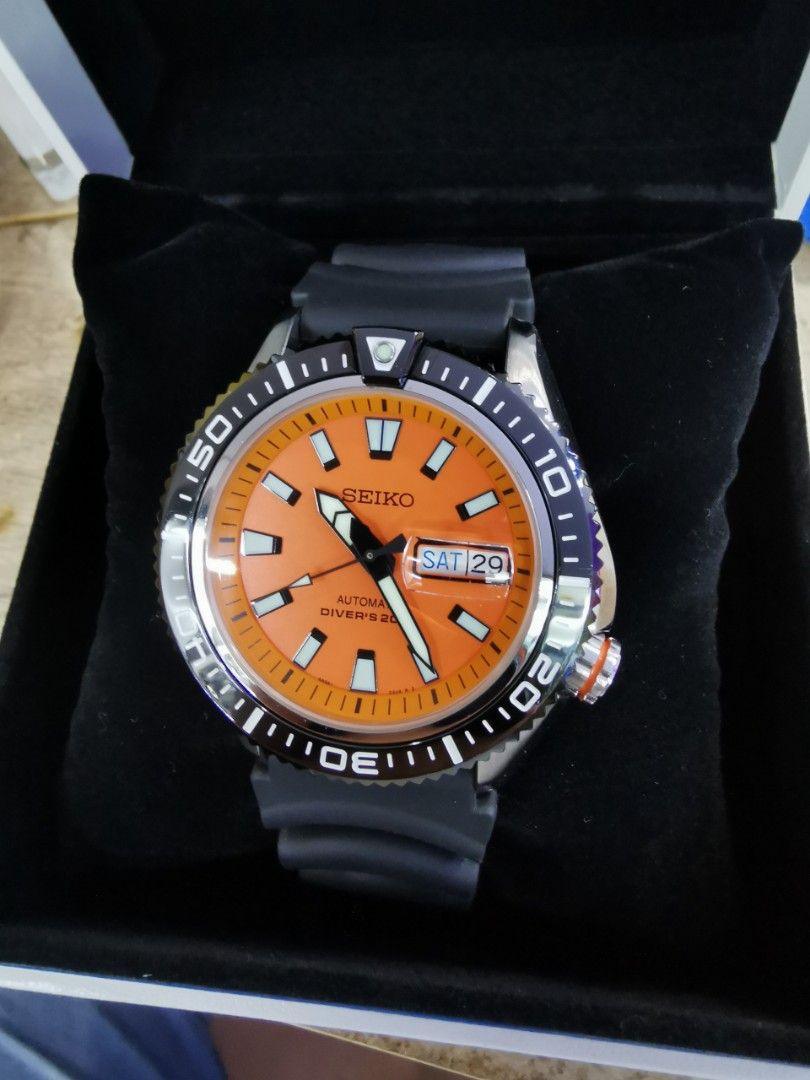 Seiko stargate orange store