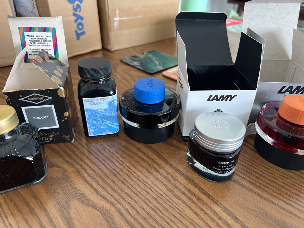 Selection of inks, Hobbies & Toys, Stationery & Craft, Craft Supplies ...