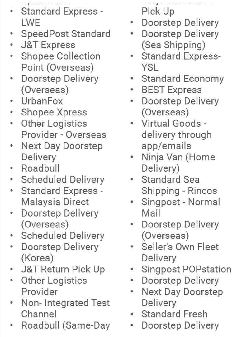 Standard express best sale ysl shopee