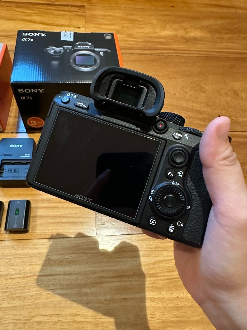 Sony a7iii low shutter count, Photography, Cameras on Carousell